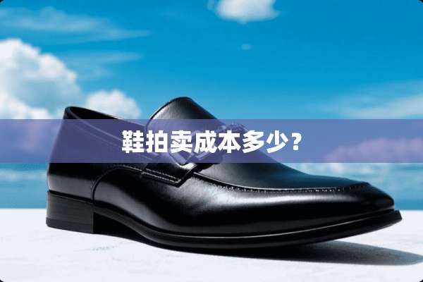 鞋拍卖成本多少？