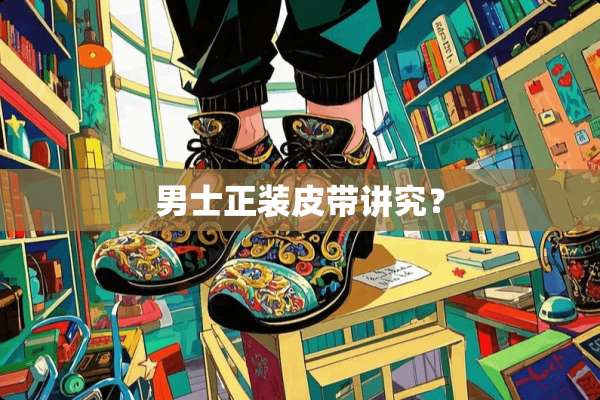 男士正装皮带讲究？