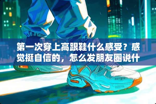 第一次穿上高跟鞋什么感受？感觉挺自信的，怎么发朋友圈说什么？