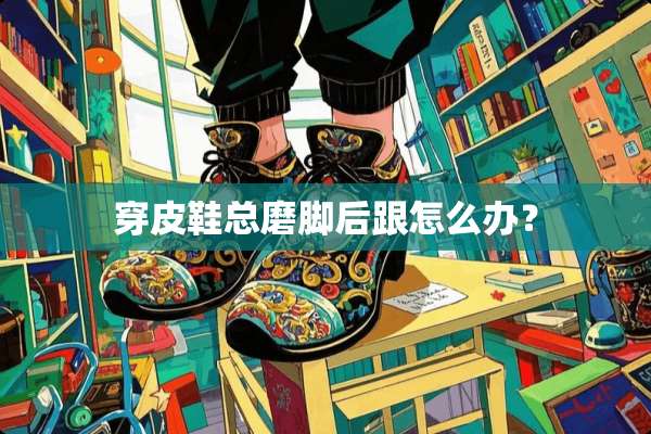 穿皮鞋总磨脚后跟怎么办？