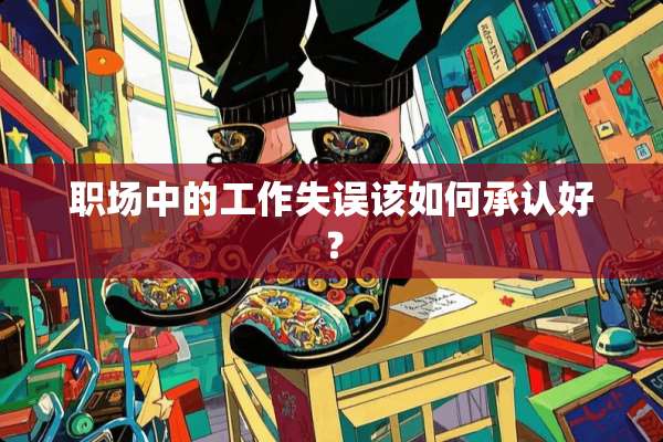 职场中的工作失误该如何承认好？