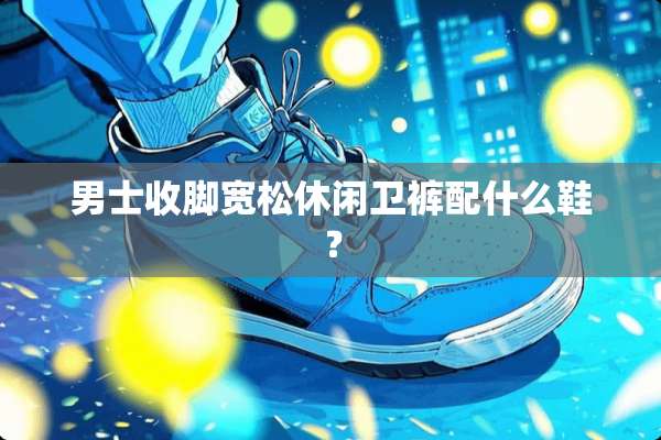 男士收脚宽松休闲卫裤配什么鞋？