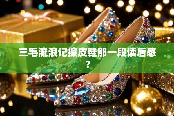 三毛流浪记擦皮鞋那一段读后感？