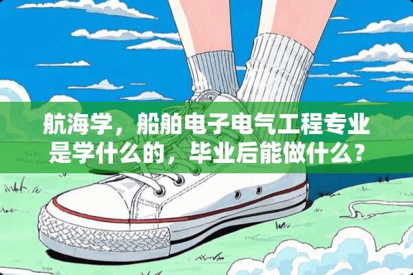 航海学，船舶电子电气工程专业是学什么的，毕业后能做什么？