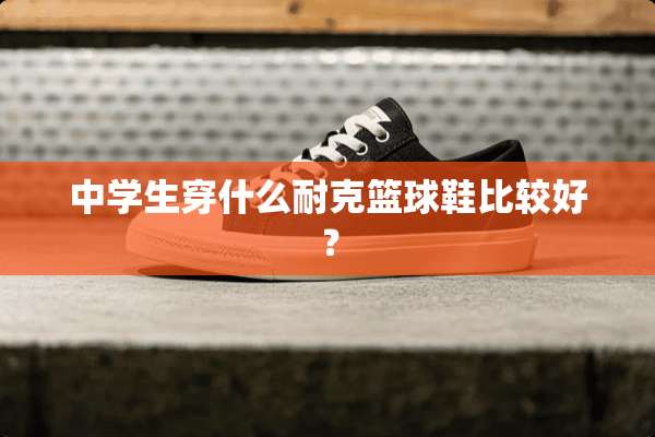 中学生穿什么耐克篮球鞋比较好？