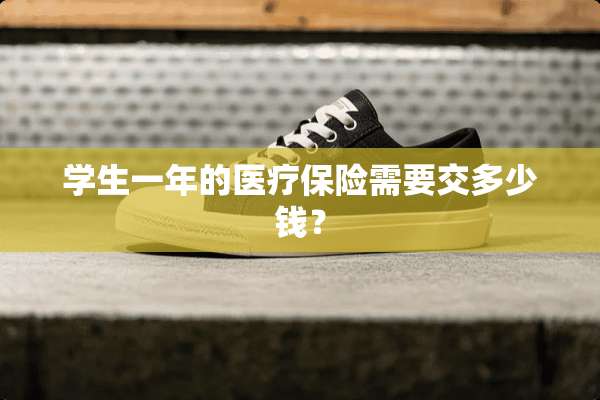 学生一年的医疗保险需要交多少钱？