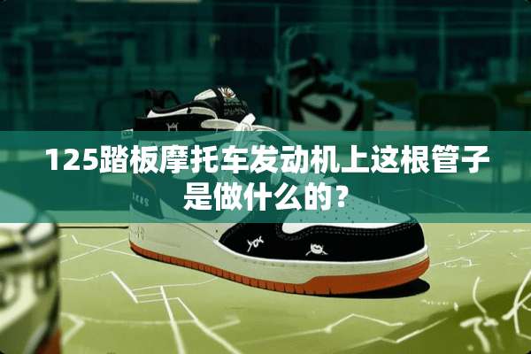 125踏板摩托车发动机上这根管子是做什么的？