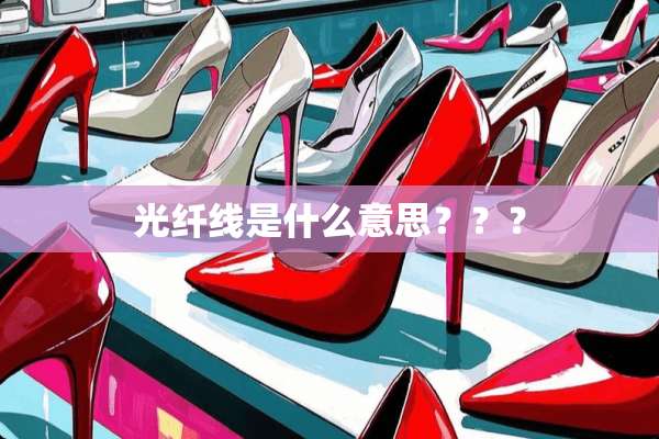 光纤线是什么意思？？？