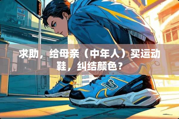 求助，给母亲（中年人）买运动鞋，纠结颜色？