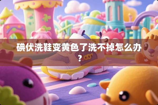 碘伏洗鞋变**了洗不掉怎么办？