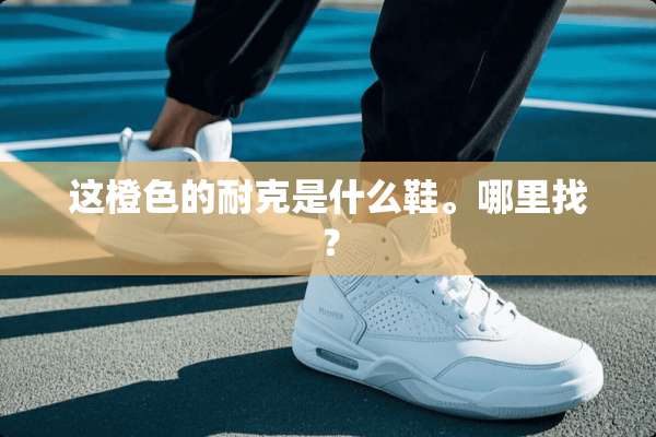 这橙色的耐克是什么鞋。***？