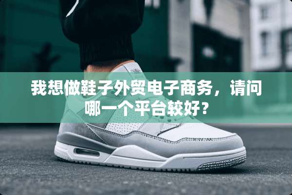 我想做鞋子外贸电子商务，请问哪一个平台较好？