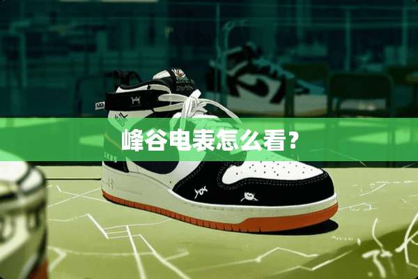 峰谷电表怎么看？