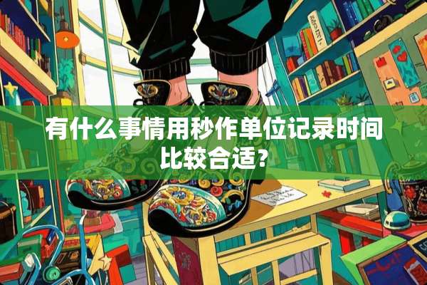 有什么事情用秒作单位记录时间比较合适？