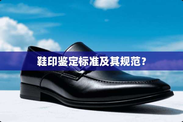 鞋印鉴定标准及其规范？