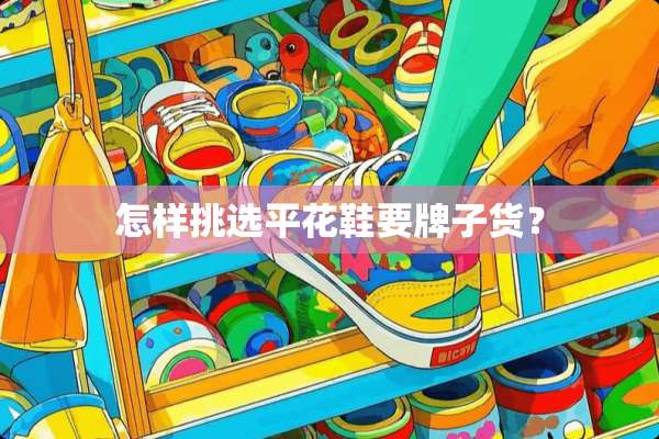 怎样挑选平花鞋要牌子货？