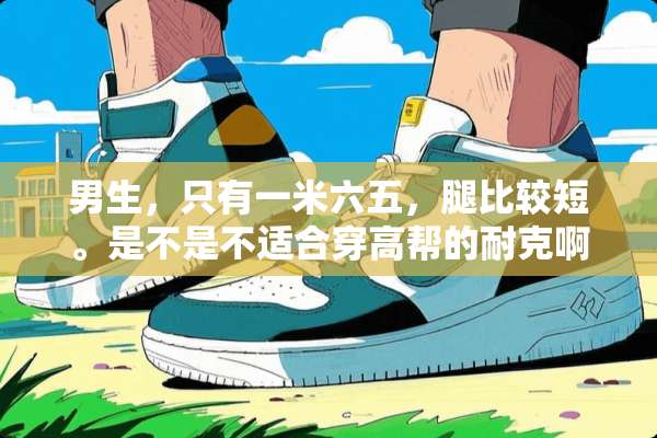 男生，只有一米六五，腿比较短。是不是不适合穿高帮的耐克啊。想问问一下服饰搭配？