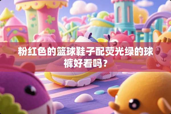 粉红色的篮球鞋子配荧光绿的球裤好看吗？