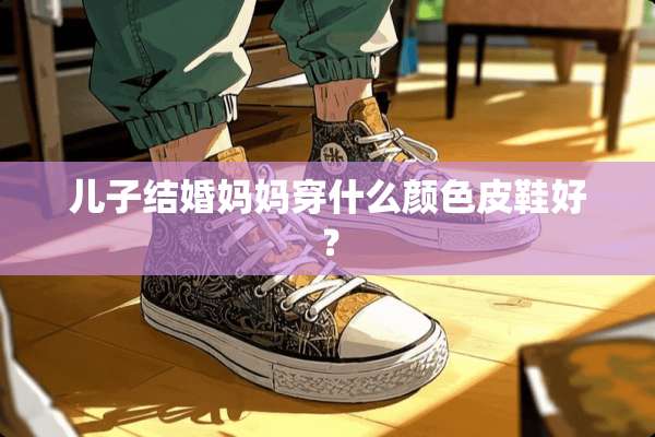 儿子结婚妈妈穿什么颜色皮鞋好？