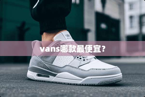 vans哪款最便宜？