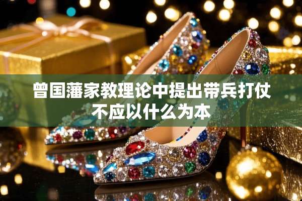曾国藩家教理论中提出带兵打仗不应以什么为本