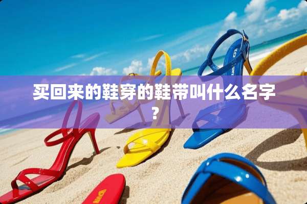 买回来的鞋穿的鞋带叫什么名字？