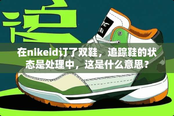 在nikeid订了双鞋，追踪鞋的状态是处理中，这是什么意思？
