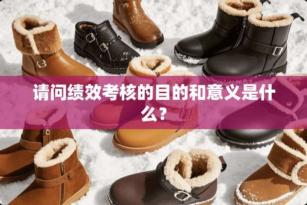 请问绩效考核的目的和意义是什么？