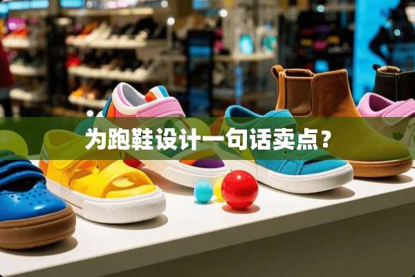 为跑鞋设计一句话卖点？