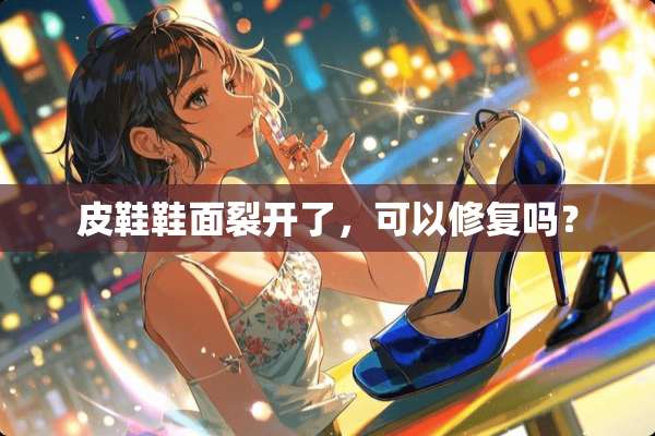 皮鞋鞋面裂开了，可以修复吗？