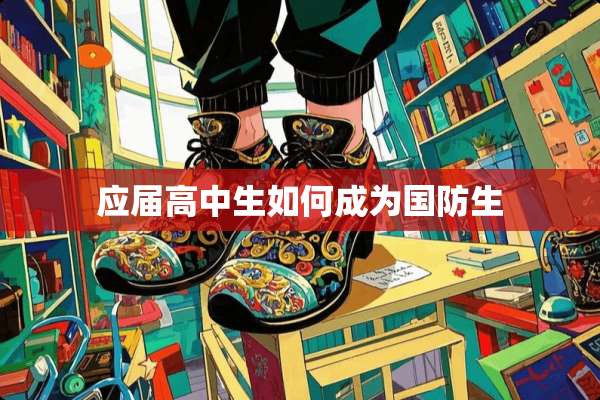 应届高中生如何成为国防生