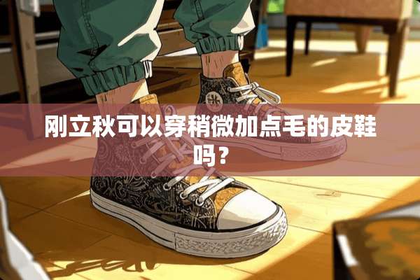 刚立秋可以穿稍微加点毛的皮鞋吗？