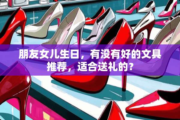 朋友女儿生日，有没有好的文具推荐，适合送礼的？