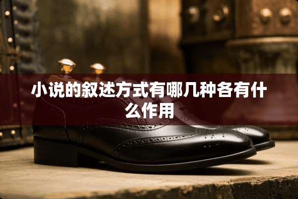 小说的叙述方式有哪几种各有什么作用