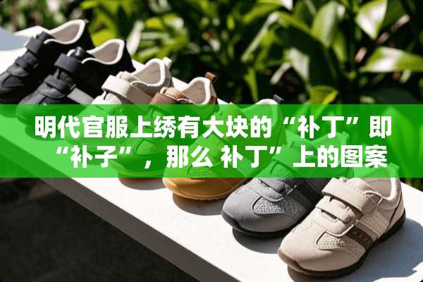 明代官服上绣有大块的“补丁”即“补子”，那么 补丁”上的图案是什么