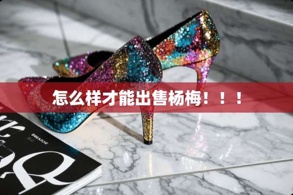 怎么样才能出售杨梅！！！