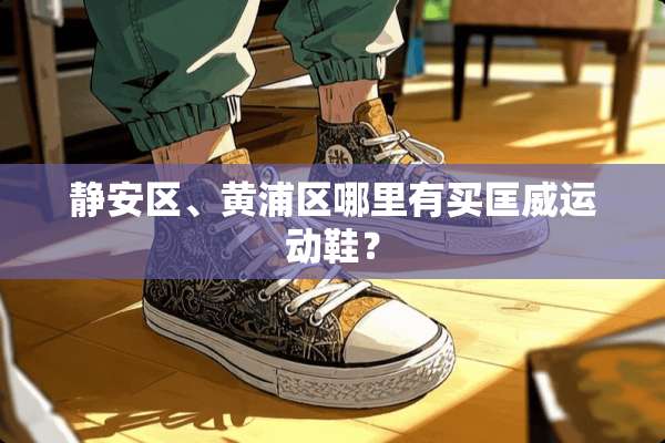 静安区、黄浦区哪里有买匡威运动鞋？