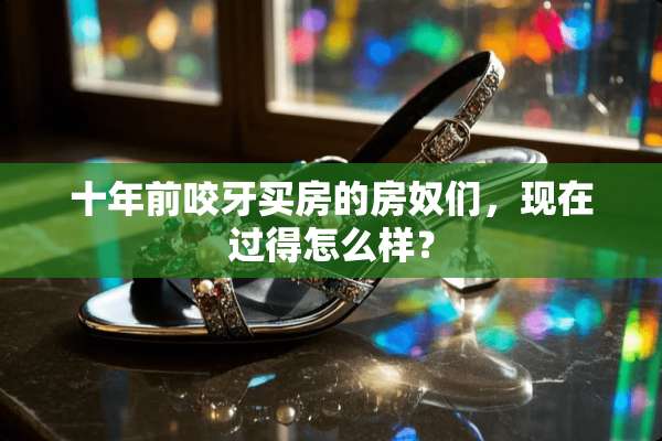十年前咬牙买房的房*们，现在过得怎么样？