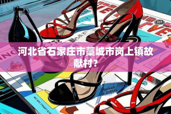 河北省石家庄市藁城市岗上镇故献村？