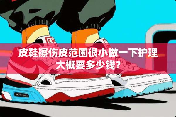 皮鞋擦伤皮范围很小做一下护理大概要多少钱？