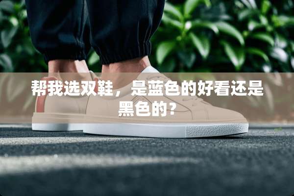 帮我选双鞋，是蓝色的好看还是黑色的？