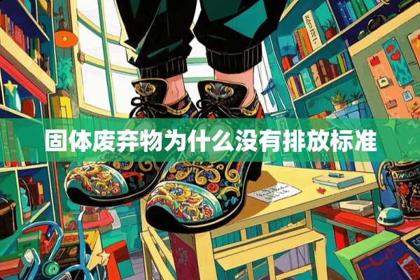固体废弃物为什么没有排放标准