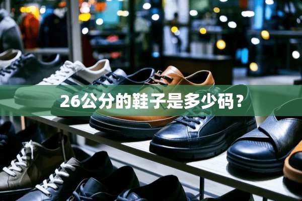 26公分的鞋子是多少码？