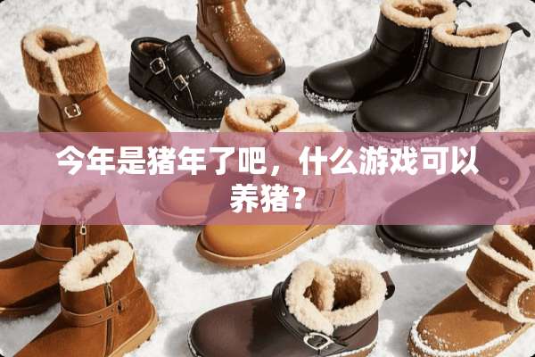 今年是猪年了吧，什么游戏可以养猪？