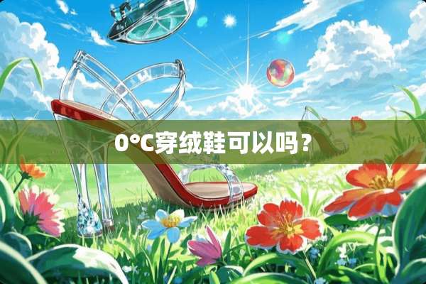 0℃穿绒鞋可以吗？