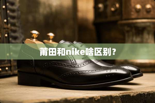 莆田和nike啥区别？