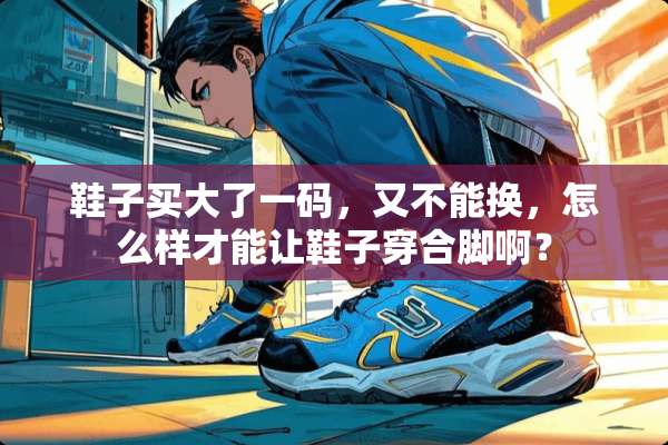 鞋子买大了**，又不能换，怎么样才能让鞋子穿合脚啊？