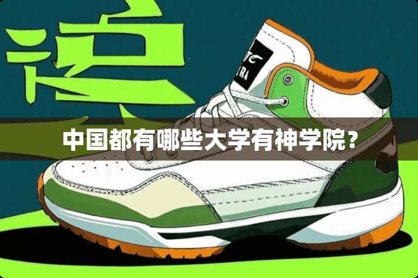中国都有哪些大学有神学院？