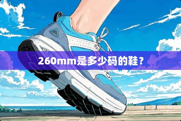 260mm是多少码的鞋？