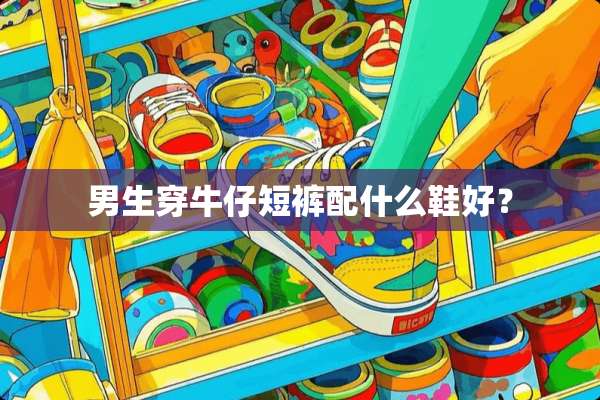 男生穿牛仔短裤配什么鞋好？